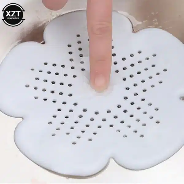 Anti-blocking Silicone Sink Drain Bathtub Hair Filter Creative Star SewerOutfall Strainer Filter kitchen gadget device sets - Image 3