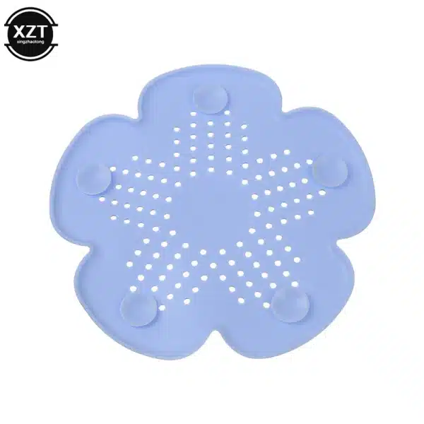 Anti-blocking Silicone Sink Drain Bathtub Hair Filter Creative Star SewerOutfall Strainer Filter kitchen gadget device sets - Image 2