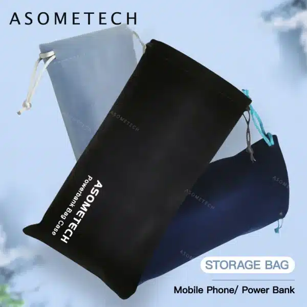 Power Bank Protective Case Bag Travel Portable Storage Bag Cover for Power Bank Mobile Phone Earphones Protection Accessories