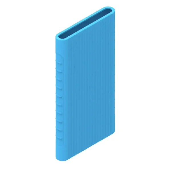 One silicone protect case For Xiaomi Power Bank 2 5000mAh PLM10ZM Mi Powerbank 5000 Portable Charging External Battery Poverbank