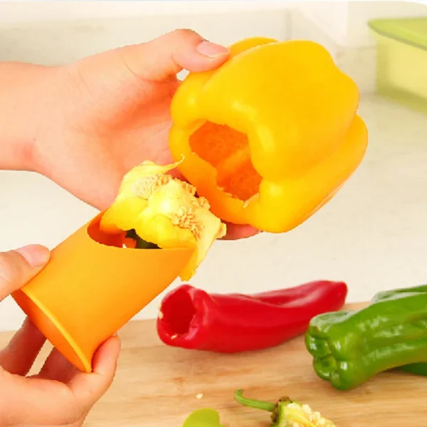 One Set Nordic Creative Kitchen Gadgets Chili Tomato Corers Fruit & Vegetable Pepper Corer Home Restaurant Hotel Cooking Tools