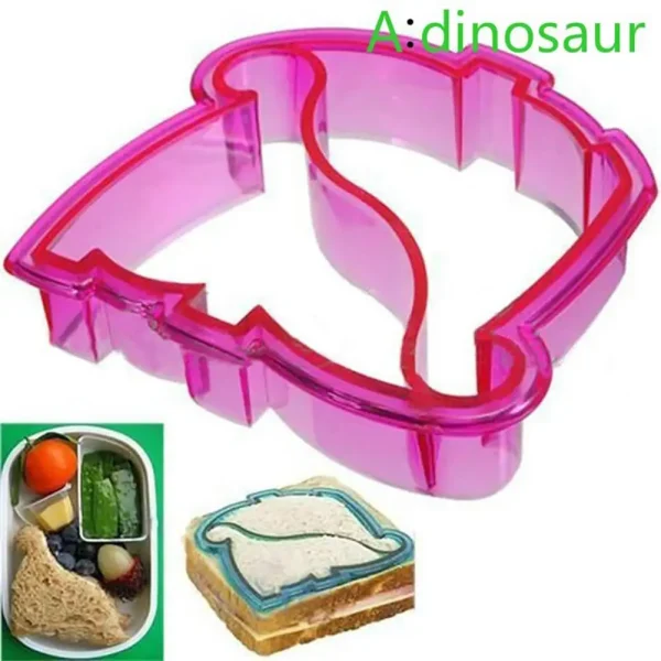 Sandwich Cutters Mould Food Toast Bread Mold Cute Baking Children Set Lunch Cutter Interesting Kitchen Accessories for Kids - Image 2