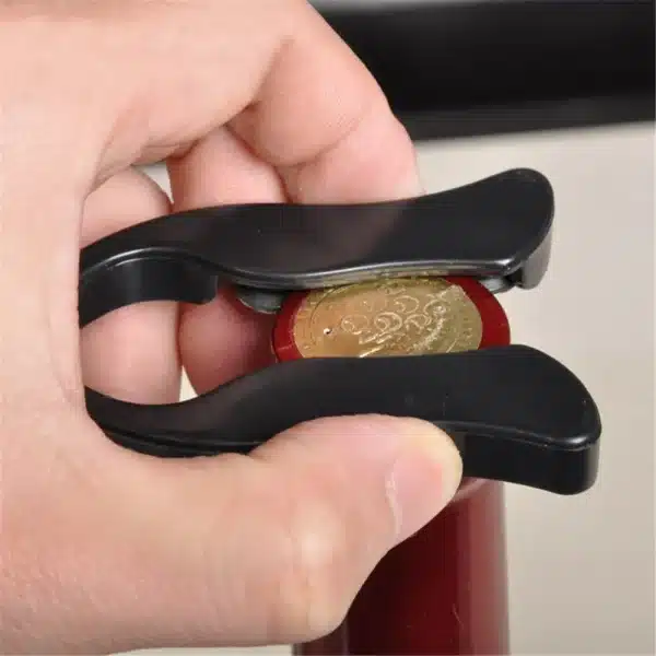 Fashion 4-Wheel Bar Champagne Red Wine Bottle Foil Cutter Opener Rotating Cutting Blades Kitchen Barware Gadgets - Image 2