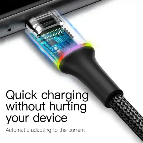 Baseus Lighting USB Cable For iPhone 14 13 12 11 Pro Max X Fast Charging Charger Cable For iPhone 8 7 6 6s iPad Data Wire Cord - Image 4