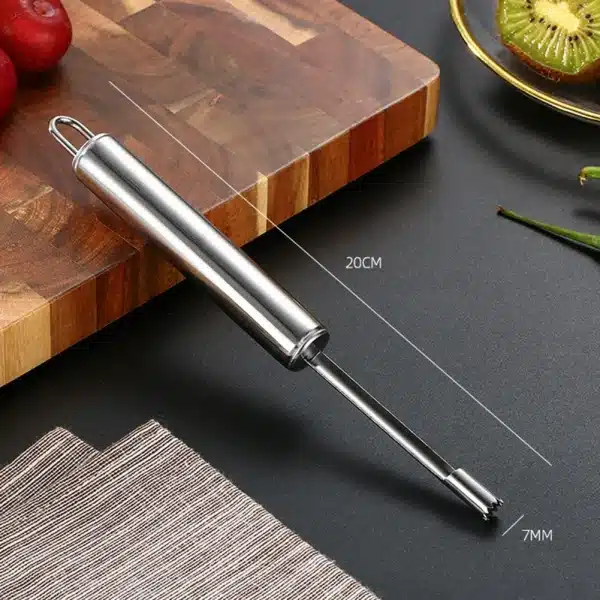 Stainless Steel Apple Corer Fruit Seed Core Remover Pear Apple Corer Seeder Slicer Knife Kitchen Gadgets Fruit & Vegetable Tools - Image 6