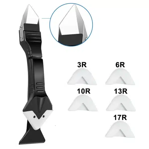 Meijuner 3 in 1 Silicone Remover Sealant Smooth Scraper Caulk Finisher Grout Kit Tools Kitchen Gadgets Hand Tool Sets 1pc/2pcs - Image 2