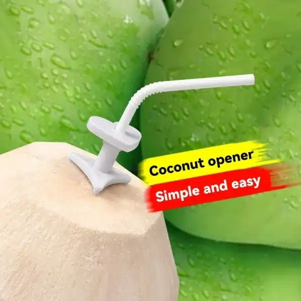 Coconut Hole Opener Kitchen Accessories Portable and Practical Coconut Opener Reusable Gadget A Tool for Girls to Open Coconuts - Image 3