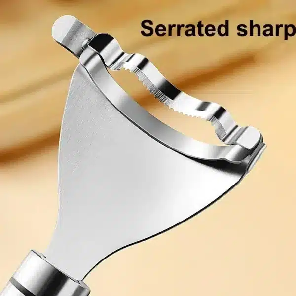 Stainless Steel Corn Peeler Serrated Corn Stripper Peelers Cob Shaver Planer Thresher Cutter Kitchen Fruit Vegetable Gadget Tool - Image 4