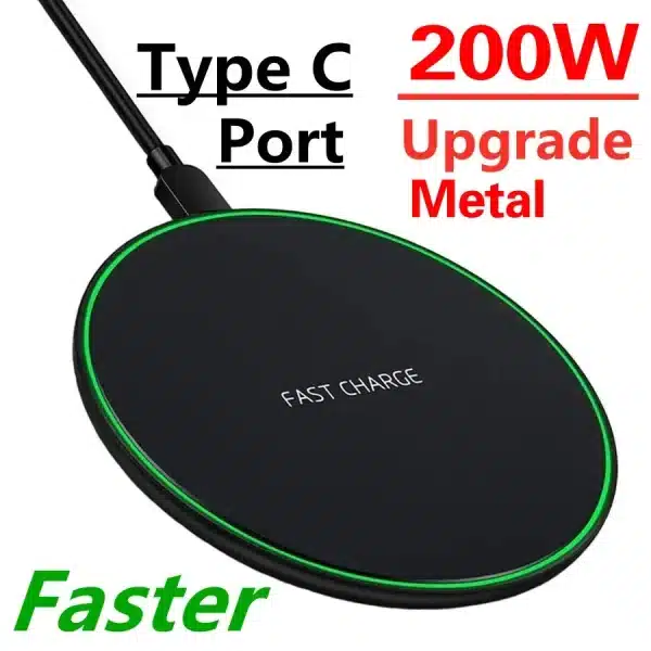 Qi2.0 Wireless Charger for iPhone 13 12 15 Xs Max XR 8 Plus Fast Charging Pad for Ulefone Doogee Samsung Note 9 S10 Plus S21