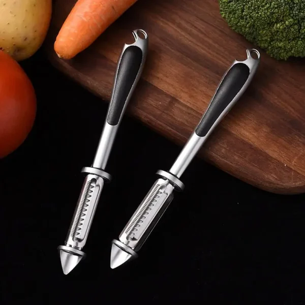 Potato Peelers Stainless Steel Cucumber Peeler With Shredder Function Kitchen Peeling Tool Home Gadgets Multi-Function Peeler - Image 3
