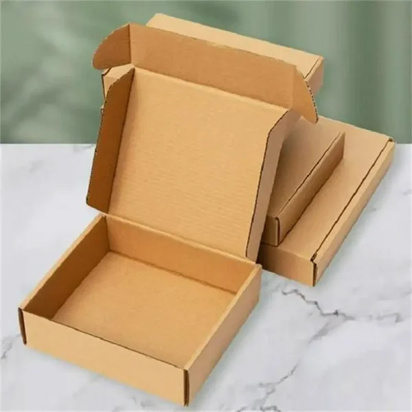 Packaging Storage Box Extra Hard Multi-size Brown Carton Packaging Wedding Party Small Gift Chocolate Candy Event Gift Box - Image 5