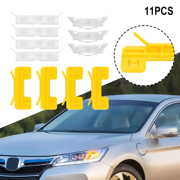 11 Pcs Auto Windshield Roof Molding Clips For Honda-Accord Civic HR-V Replacement Interior Trim Clips Accessories Parts - Image 3