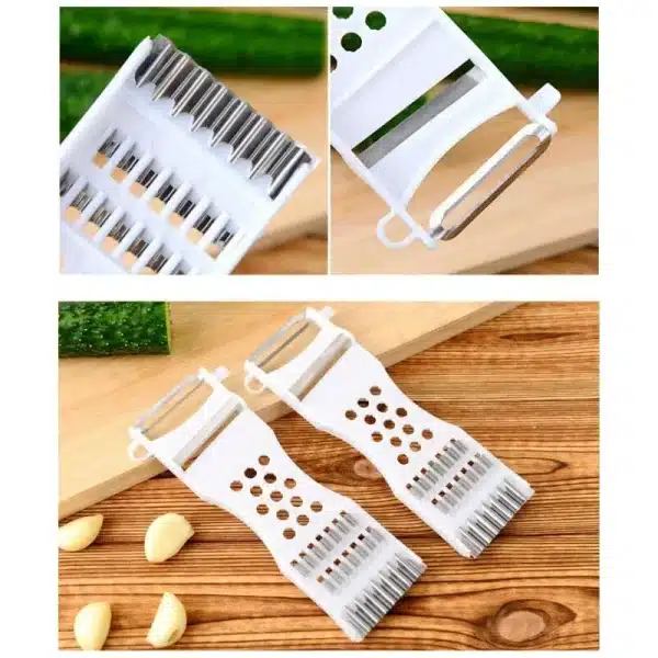 Multi-Function Vegetable Fruit Peeler Grater Hand Slicer Double Head Cutter Cucumber Carrot Potato Knife Kitchen Home Gadgets - Image 3