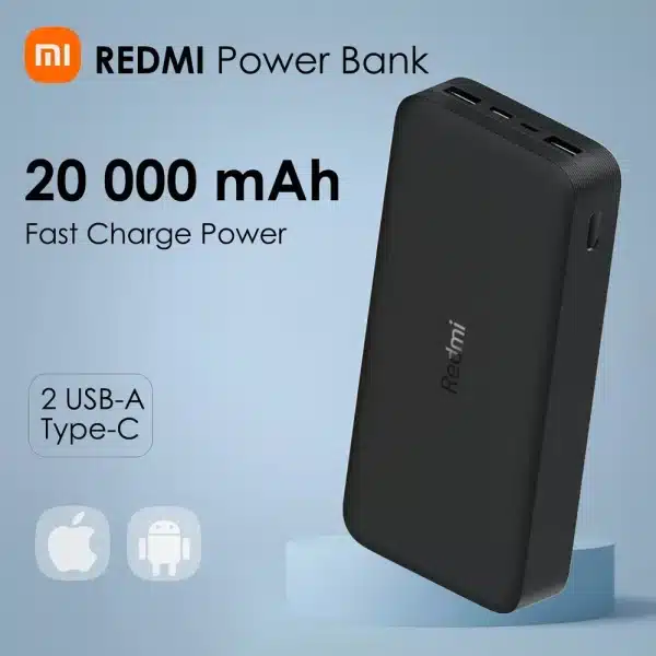 Xiaomi Redmi 20000mAh Power Bank Two Way 18W PB200LZM Portable Charger Quick Charge Dual USB Powerbank Xiaomi