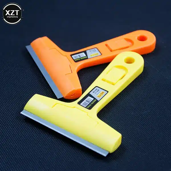 Portable Cleaning Shovel Cutter Cleaning Knife Glass Floor Tiles Scraper Blade Seam Removal Household Kitchen Tool With 4 Blades - Image 2