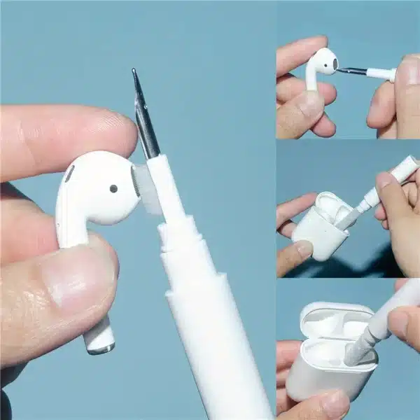 Cleaning Tool for Bluetooth Earbuds Airpods Pro 1 2 Durable Earphones Case Cleaner Kit Clean Brush Pen for iPhone Samsung Huawei