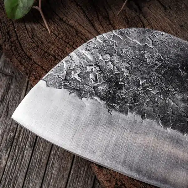 Kitchen Butcher Knife Handmade Full Tang Forged High-carbon Steel Wood Handle Kitchen Knives Chef Cleaver Boning Fillet Knife - Image 5