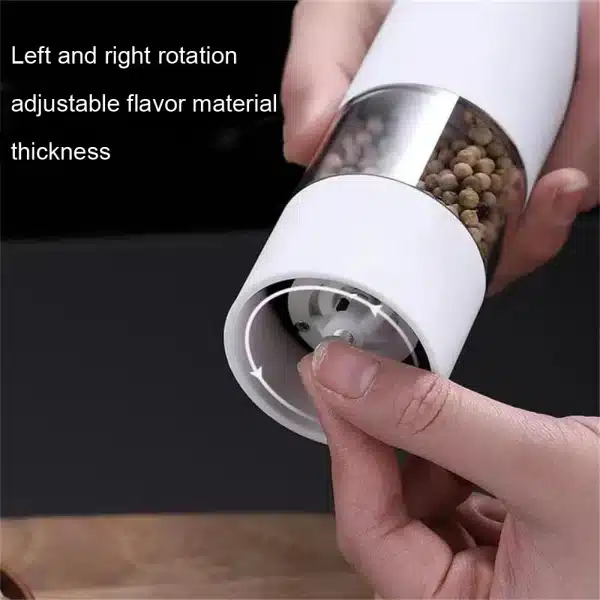 Automatic Salt Pepper Grinder Set Electric Spice Mill For Pepper Spice Adjustable Coarseness Kitchen Grinding Gadgets Dropship - Image 4