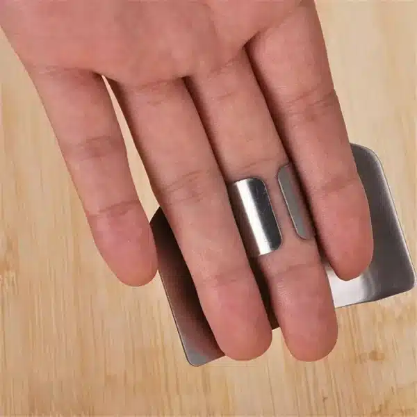 Stainless Steel Finger Guard Finger Hand Cut Hand Protector Knife Cut Finger Protection Tool Kitchen Cooking Knives Accessories - Image 3