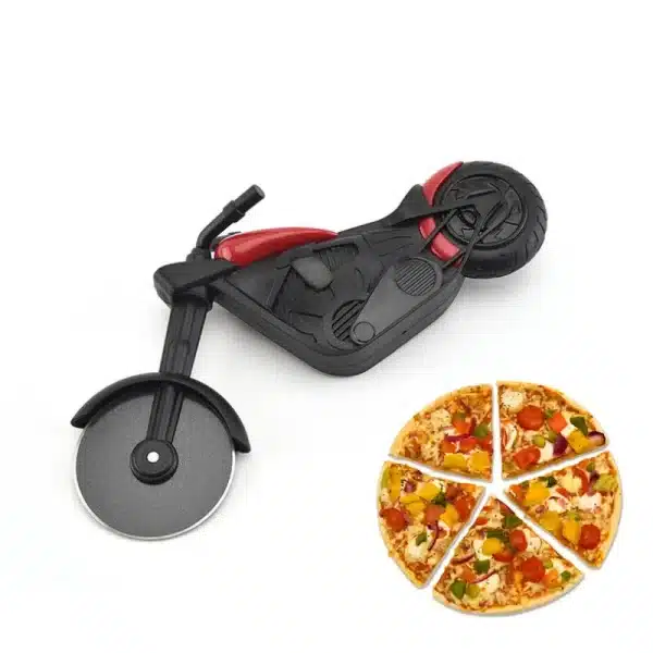 Stainless Steel Motorcycle Knife Pizza Cutter Cake Tool Pizza Wheel Scissors Perfect For Pizza Pie Waffles Kitchen Accessories - Image 6