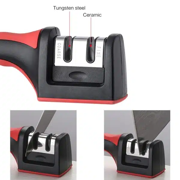 Replace Knife Sharpener Parts Replaceable Knife Fittings Knife Sharpening Head Ceramic Carbide Kitchen Knife Sharpener - Image 5