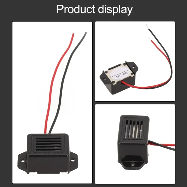 Car Light Off Warner Control Buzzer Beeper 12V Adapter Cable Steering Wheels & Horns Interior Parts Auto Replacement Parts - Image 3