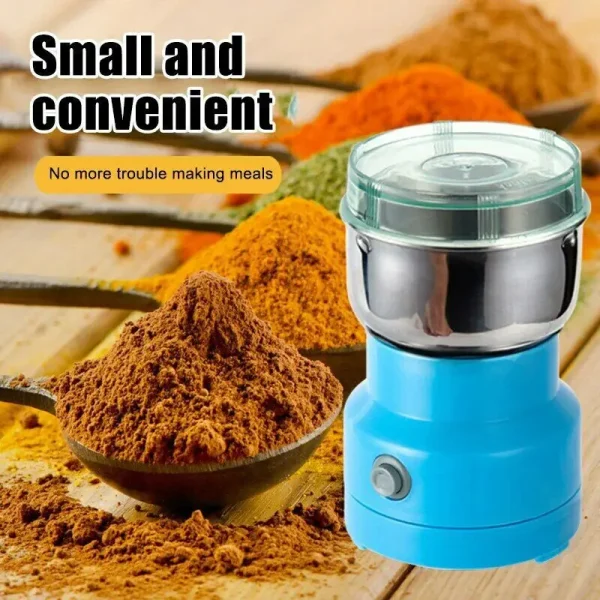 Electric Coffee Grinder Kitchen Cereal Nuts Beans Spices Grains Machine Mini Electric Food Chopper Processor Mixer Blender - Image 3