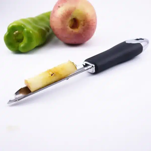 Home Portable Chili Pepper Corer Stainless Steel Zucchini Courgette Cucumber Corers Special Kitchen Gadgets with Serrated Edge - Image 4