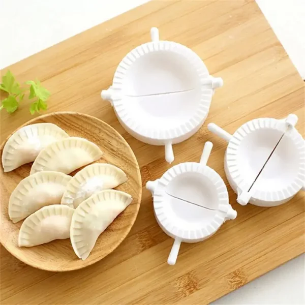 Automatic Dumpling Maker Double Heads Press Dumplings Mold Machine Empanadas Ravioli Wrappers Mould Kitchen Gadgets - Image 5