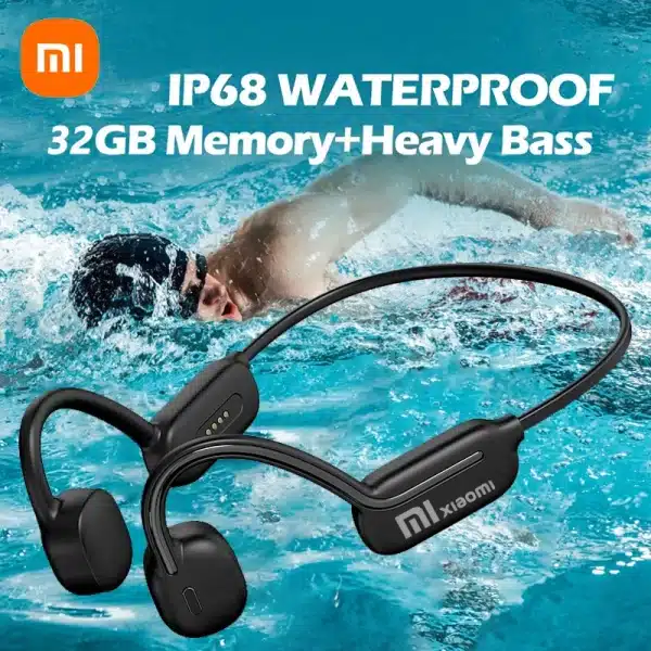 Xiaomi Bone Conduction Earphone Wireless Open Headset Bluetooth 5.3 IPX8 Swimming Bluetooth Headphones 32GB MP3 Sports Earbuds