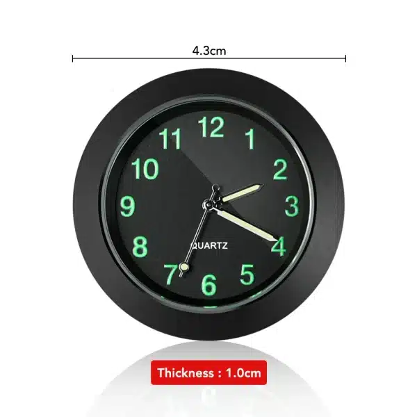 Car Clock Luminous Auto Ornament Car Accessories For Interior Replacement Parts Skoda Octavia 2 Golf Mk3 E87 Gv80 - Image 4