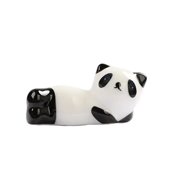 8pcs/set Chinese Ceramic Holder Chopsticks Cute Panda Rest Home Decor Chopstick Holder Stand Kitchen Accessories Home Gadgets - Image 6
