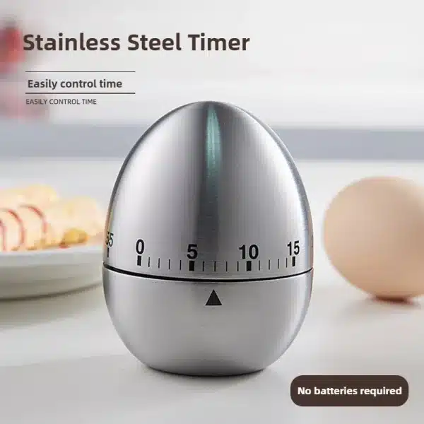 Mechanical Timer Kitchen Device Gadget Sets Egg Boiling Cooking Countdown Temporizador Cocina Minuteur Cuisine - Image 2