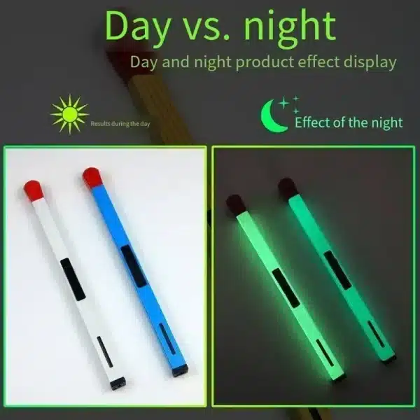 Super Long Luminous Matchstick Lighter Butane Torch Inflatable Lighter Household Aromatherapy Kitchen Gadgets Daily Necessities - Image 2