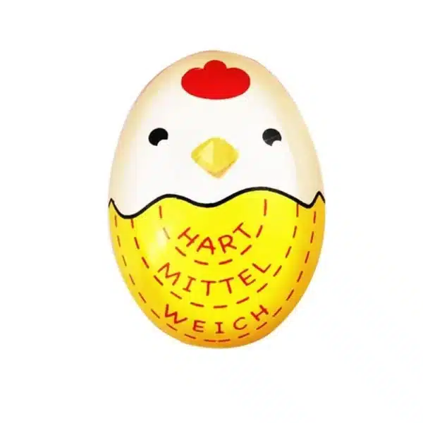 Cute Boiled Egg Timer Plastic Boil Eggs Thermometer Eggs Color Changing Cooking Temperature Observer Kitchen Gadget - Image 5