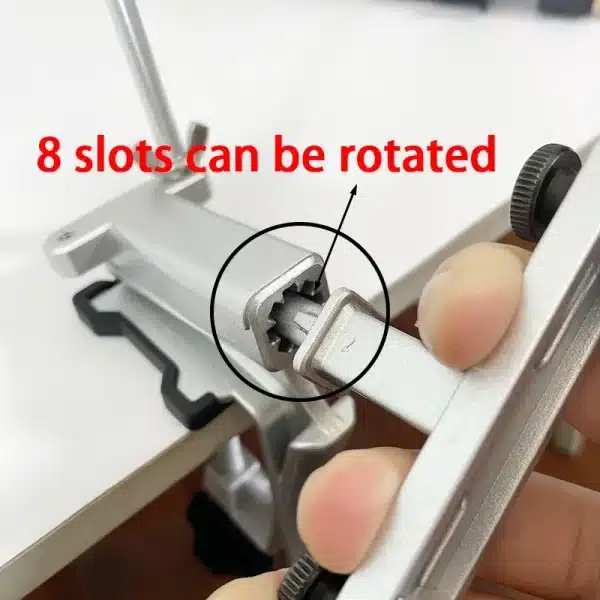 2023 New Upgraded Fixed Angle Knife Sharpener 360° Rotary Knife Household Whetstone Diamond Sets Kitchen Professional Sharpening - Image 3