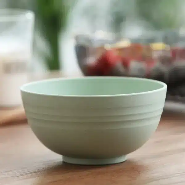 Bowls Wheat Straw Anti-Fall Bowl Dinner Bowl Household Durable Gadgets Tableware Kitchen Accessories - Image 6