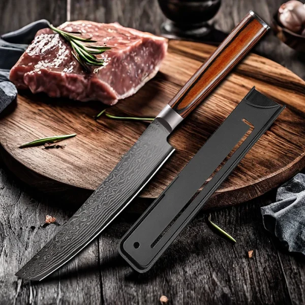 67 Layer Damascus Steel Japanese Chef Knife Meat Cleaver Kitchen Knife Fish Sushi Slicing Filleting Knife Cooking Cutting Tools