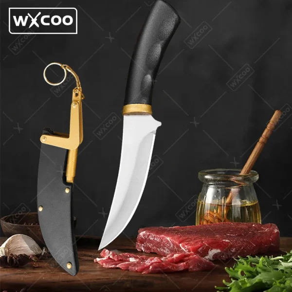 Japanese Kitchen Knife Stainless Steel Boning Knife Chef Knife Barbecue Butcher Meat Cleaver Fishing Cutting Paring Knives