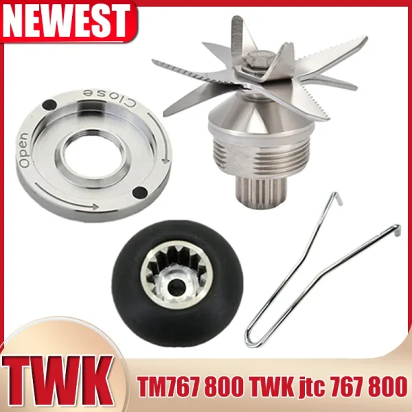 Blender Juicer Spare Parts Blade Knife Compatible with TWK TM 767 800 TWK Jtc 767 800 biolomix t5200 gastrorag b020b Kitchen Kit