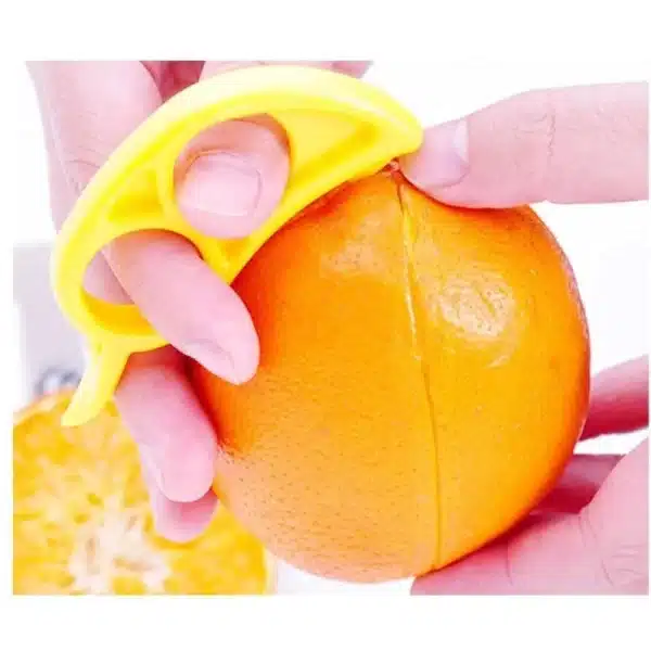 6pcs Creative Orange Peeler Lemon Slicer Fruit Stripper Easy Opener Citrus Knife Kitchen Gadget Gadget (Random Color) - Image 5