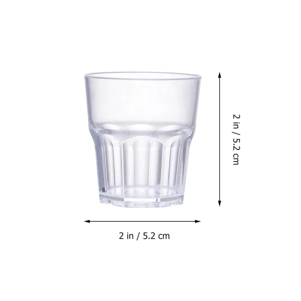 6 Pcs Glass Beer Mugs Kitchen Gadget Glasses Cup Drinking Cups Espresso Unbreakable Spirits Taster Cocktail - Image 6