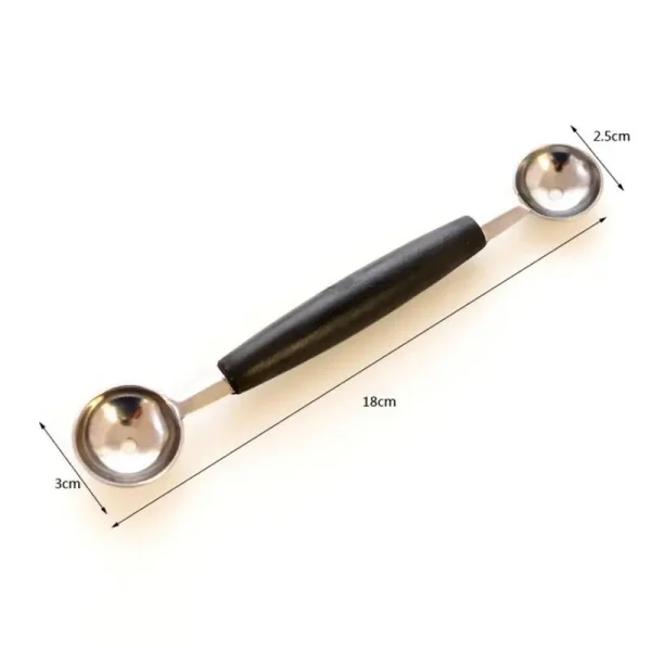 Double Head Scoop Stainless Steel Fruit Salad Tool Kitchen Accessories DIY Fruit Set Plate Tool Creative Plate Decoration Gadget - Image 6