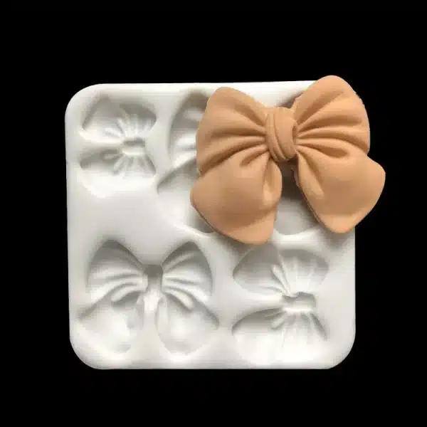 2024 New Bow Knot Resin Art Molds Silicone Fondant Mould Cake Decoration Tools Pastry Kitchen Baking Accessories Set - Image 2