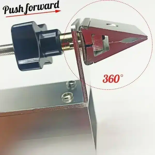 New 360 Rotary Fixed Angle Sharpener Aluminium Alloy Knife Sharpener System Knife Sharpener Sharpening Kitchen Tools Grinding - Image 3