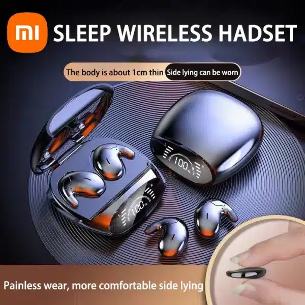 Xiaomi Sleep Invisible Earbuds Tiny Headphones Noise Cancelling Wireless Headsets Sports Stereo Bluetooth 5.3 Earphone