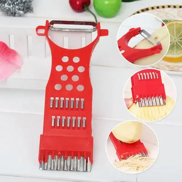 Multi-Function Vegetable Fruit Peeler Grater Hand Slicer Double Head Cutter Cucumber Carrot Potato Knife Kitchen Home Gadgets - Image 2