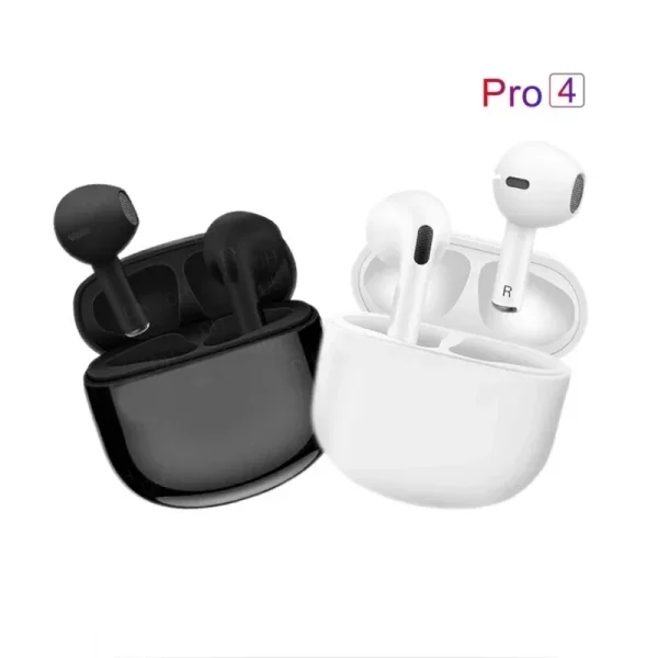 TWS Pro4 Bluetooth Earphones Wireless Headphones Mini Sports Headset Earbuds Music Earpieces For iPhone Xiaomi Huawei Redmi