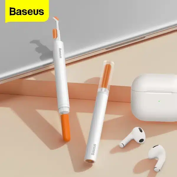 Baseus Bluetooth Earphones Cleaning Pen for Airpods Pro 3 2 1 Cleaner Kit Brush Headphone Earbuds Cleaning Tool for Airpods Case