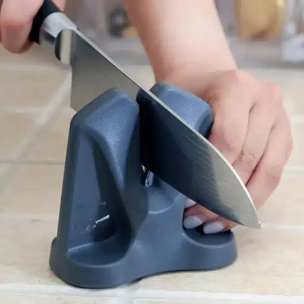 RISAMSHA Kitchen Knife Sharpener Elastic Structure Grinder Carbide Knife Sharpener Professional Sharpening Stone RM011 - Image 2